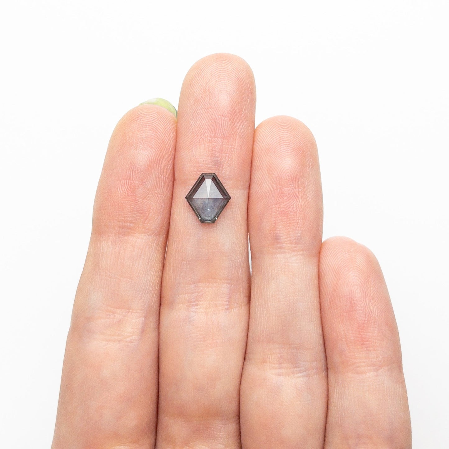 1.74ct 8.62x7.94x2.86mm Hexagon Rosecut Sapphire 22266-34