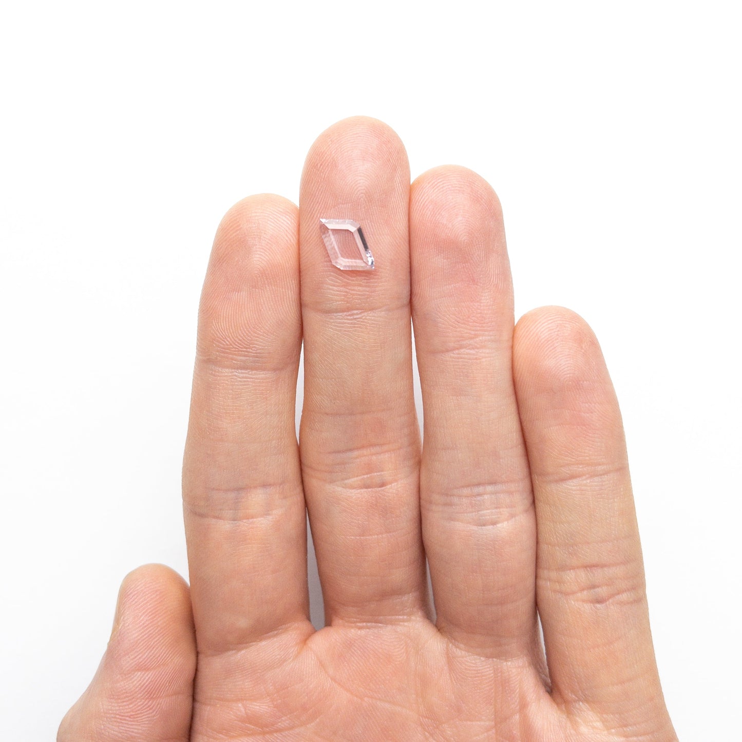 0.84ct 7.34x5.93x1.29mm Geometric Portrait Cut Sapphire 23794-06