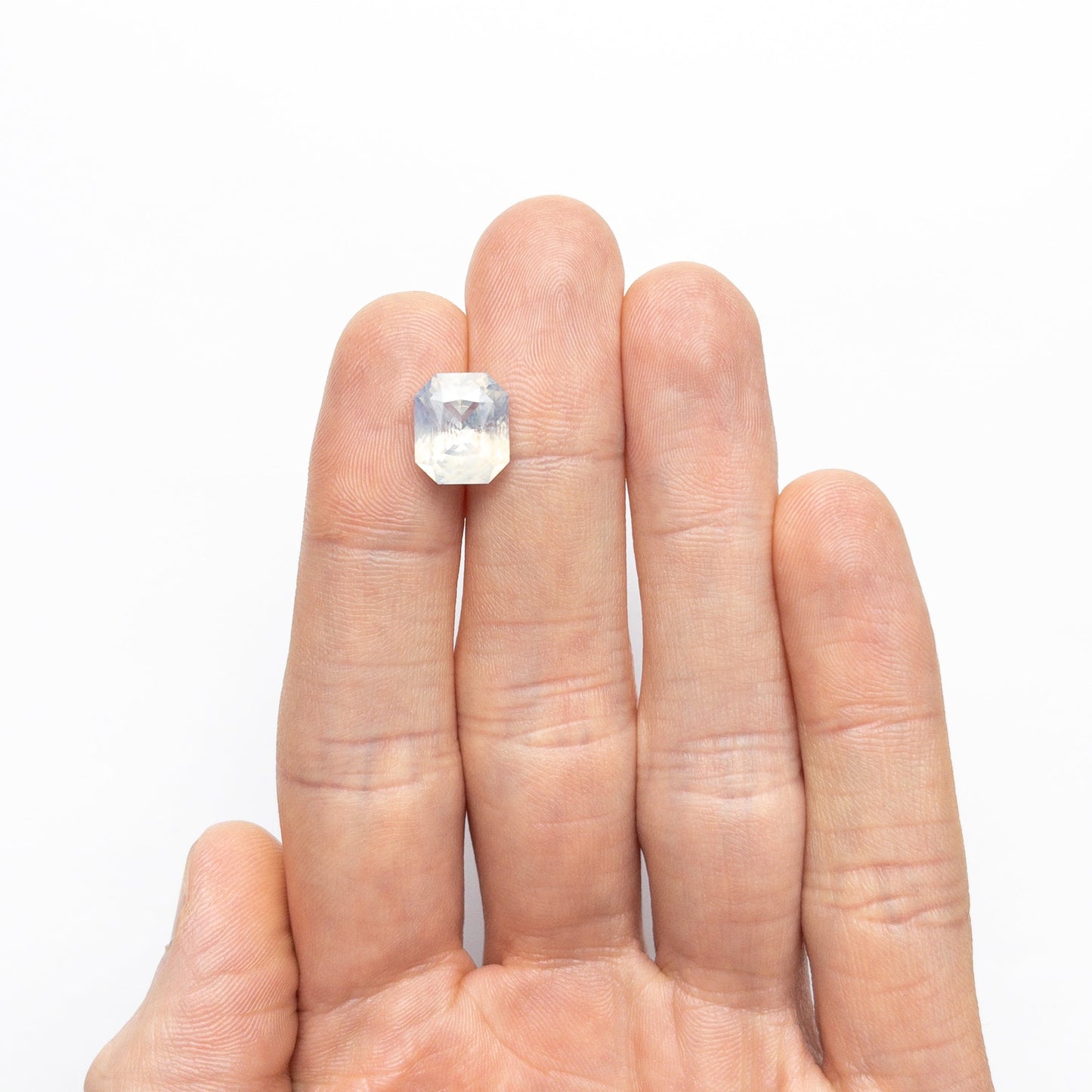 6.50ct 11.04x9.49x6.57mm Cut Corner Rectangle Brilliant Sapphire 26390-01