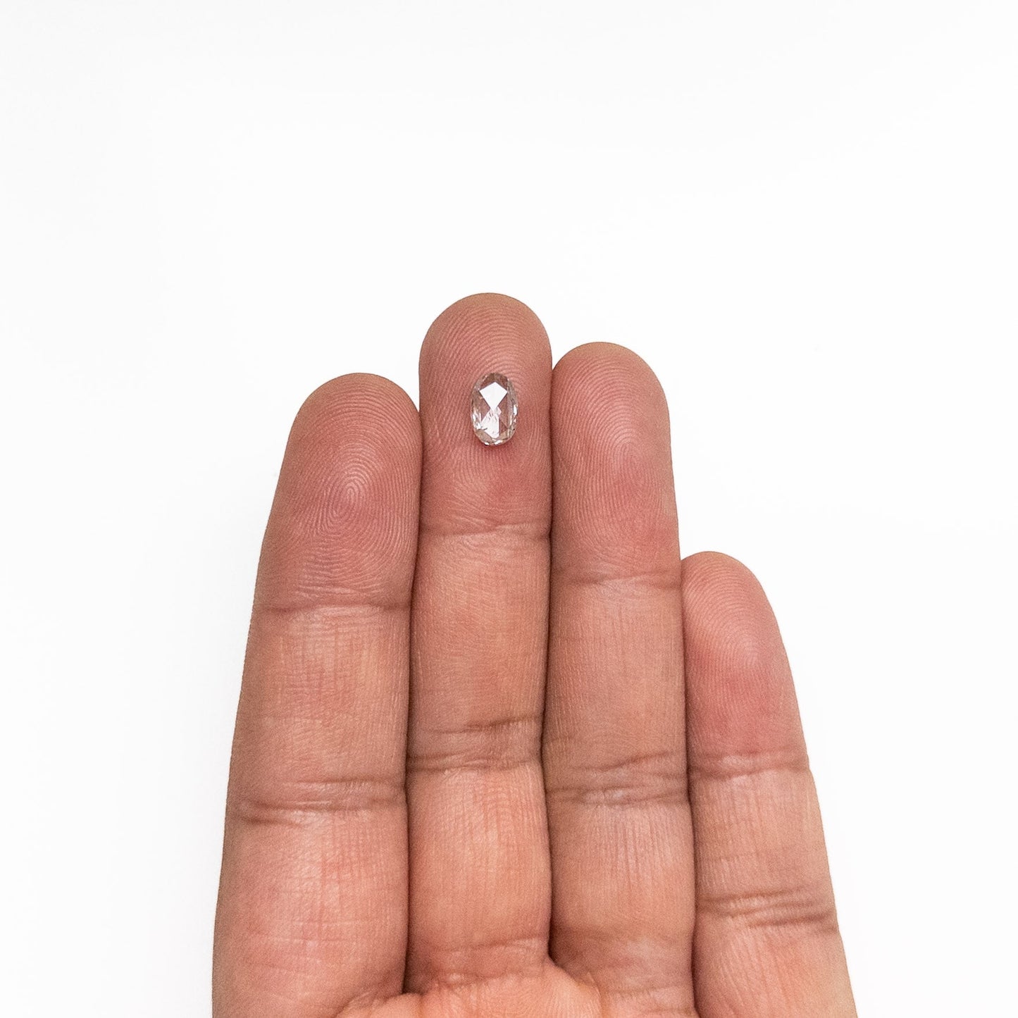 0.86ct 7.87x5.21x2.19mm I2 M Oval Rosecut 27066-05