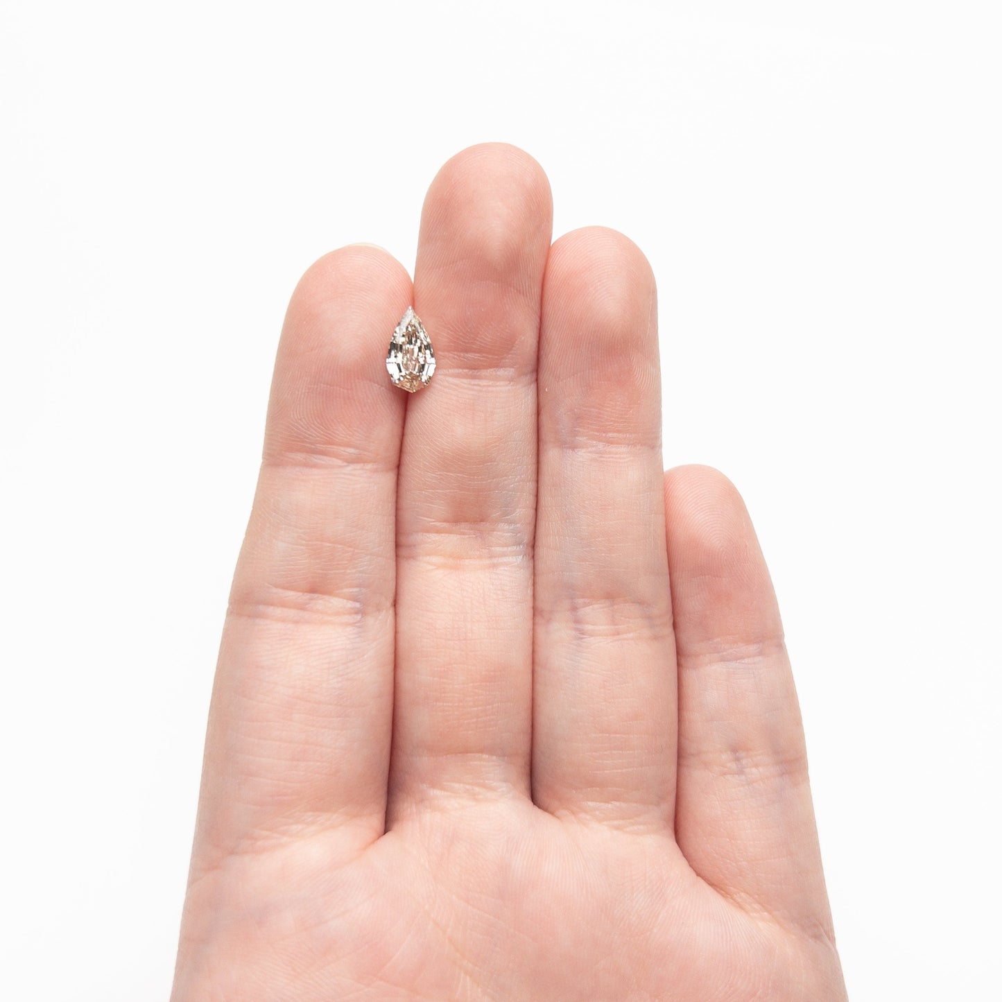 1.02ct 9.64x5.60x2.76mm VS2 U-V Geo Pear Step Cut πΏπ¦ 27518-16