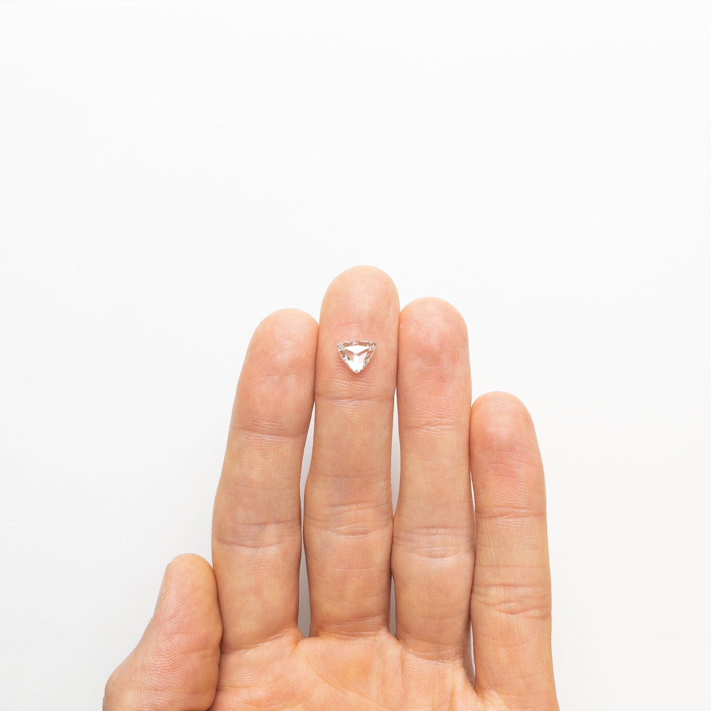 1.25ct 6.85x8.22x2.78mm SI2 F Trillion Rosecut 🇨🇦 21119-01