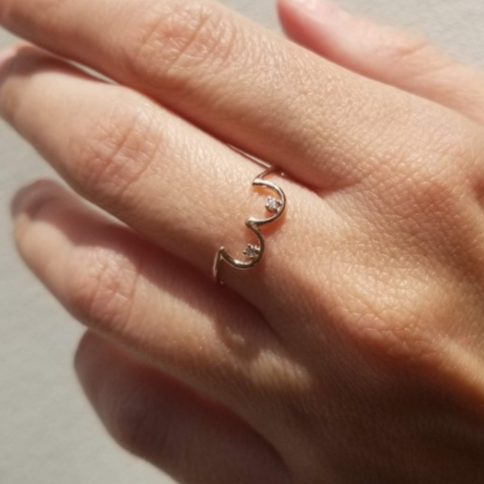 Diamond Boob Ring