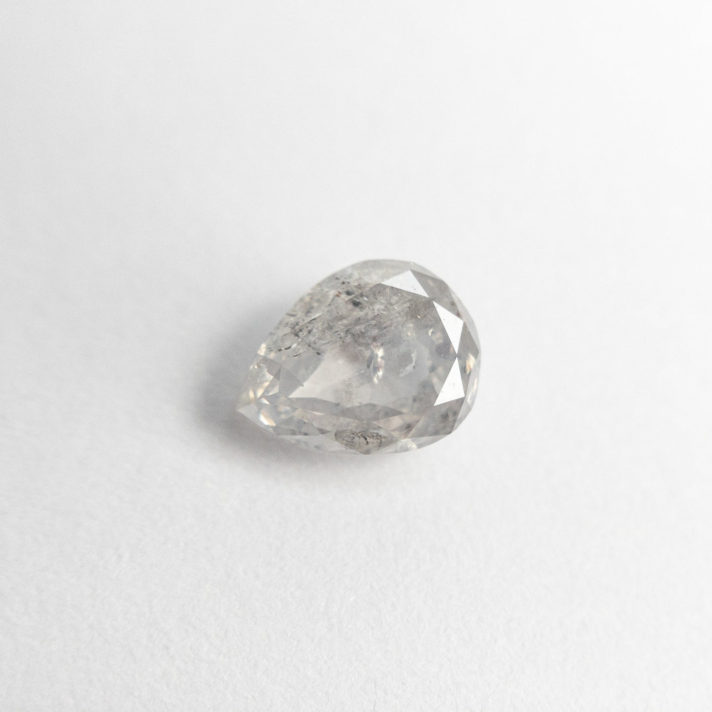0.83ct 6.64x5.12x2.89mm Pear Double Cut 19143-11 - Misfit Diamonds