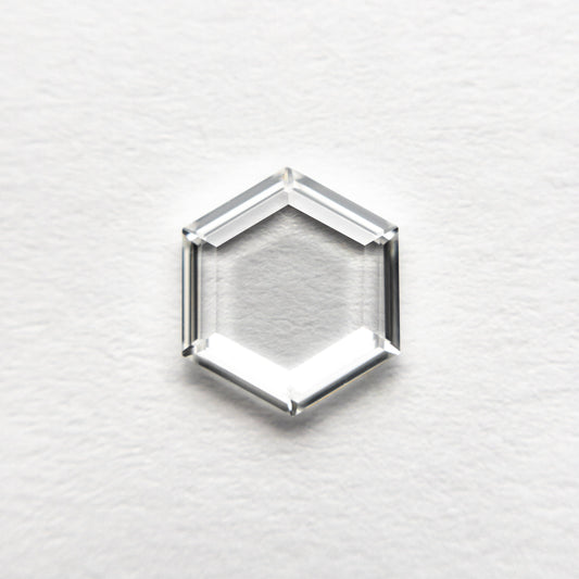 1.01ct 7.95x6.92x1.69mm VS2 G Hexagon Portrait Cut 19854-35