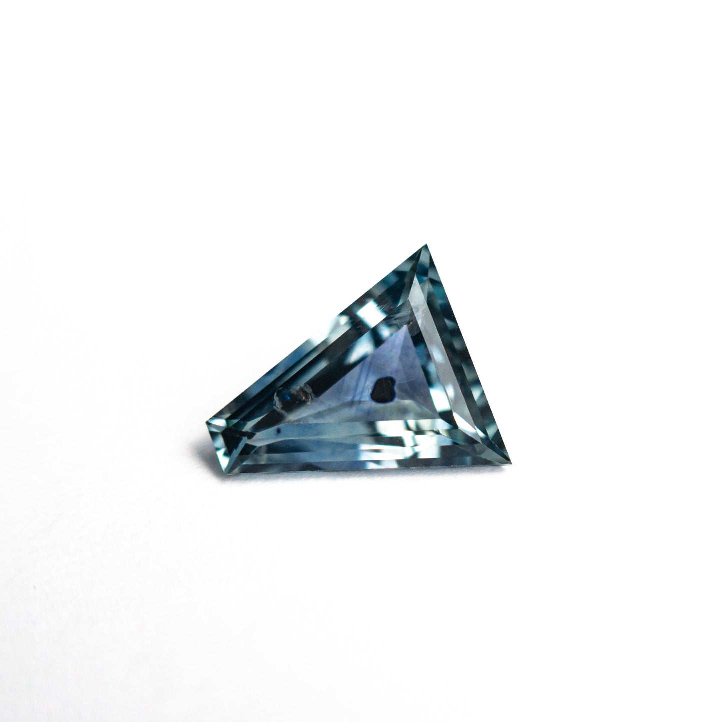 0.81ct 6.98x6.15x2.65mm Shield Rosecut Sapphire 22266-33