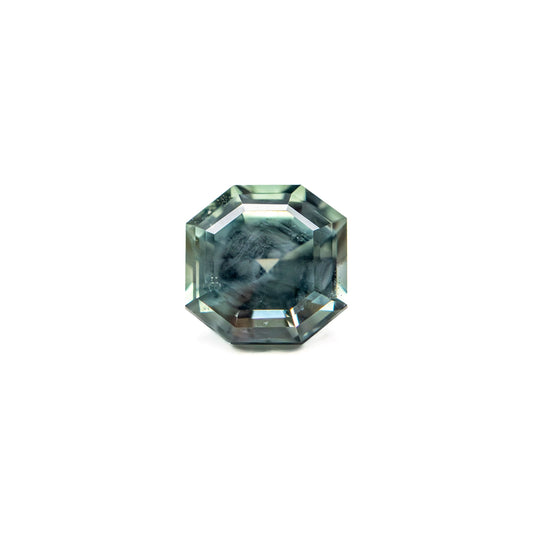0.75ct 4.96x4.91x3.57mm Cut Corner Square Step Cut Sapphire 23903-12