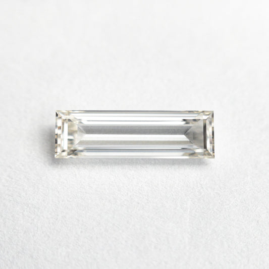 0.71ct 10.48x3.17x1.86mm GIA Internally Flawless I Baguette Step Cut 24302-01