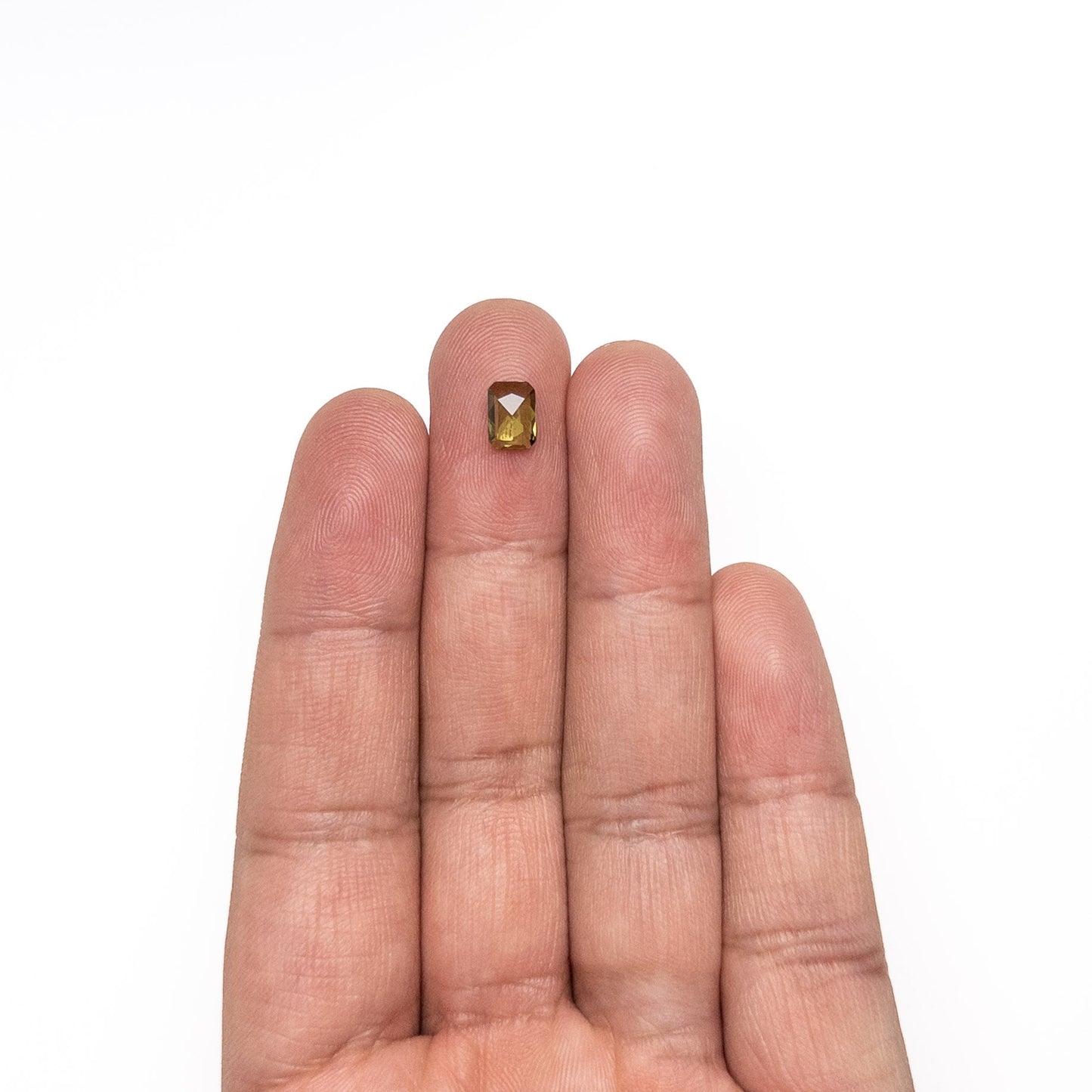 0.80ct 6.97x4.89x2.09mm Cut Corner Rectangle Rosecut Sapphire 26327-76