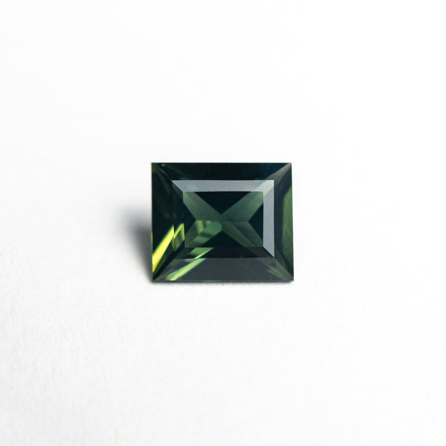0.96ct 6.15x5.21x3.17mm Rectangle Step Cut Sapphire 26495-01