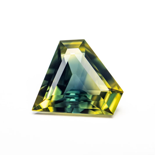 2.22ct 9.19x10.03x3.99mm Shield Step Cut Sapphire 26721-04