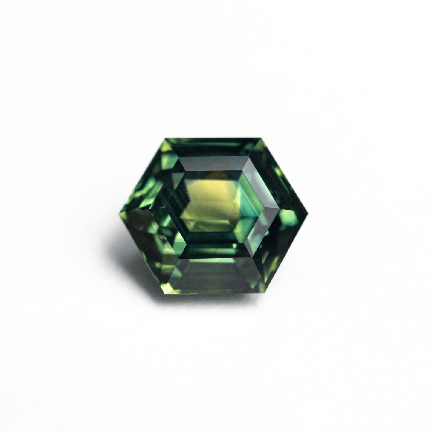 2.29ct 8.38x7.02x4.66m Hexagon Step Cut Sapphire 26729-02
