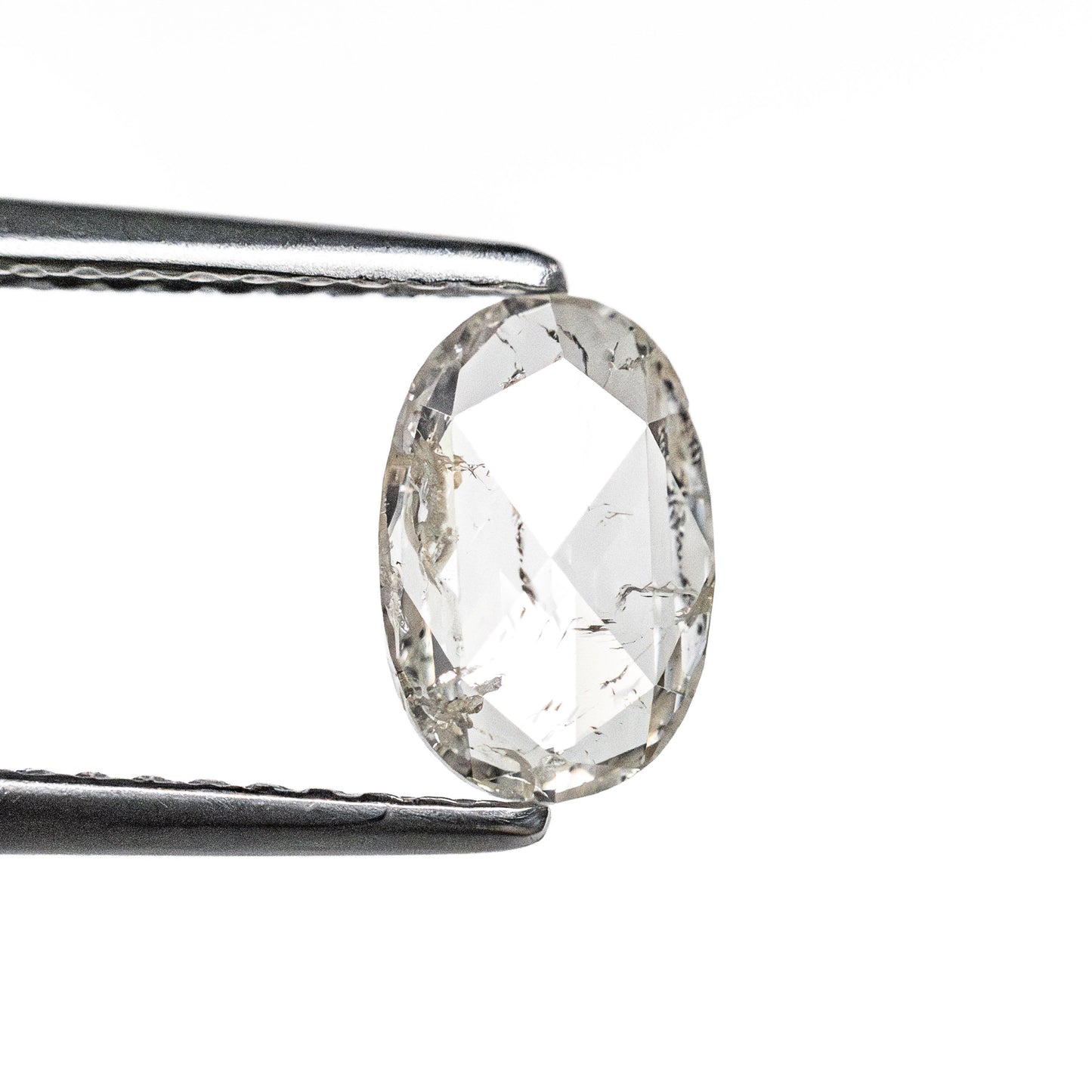 0.86ct 7.87x5.21x2.19mm I2 M Oval Rosecut 27066-05