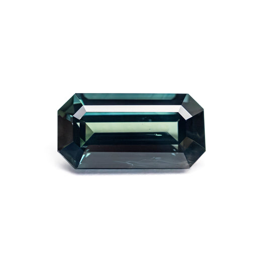 1.56ct 9.24x4.71x3.35mm Cut Corner Rectangle Step Cut Sapphire 27155-01