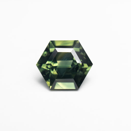 2.21ct 8.35x7.26x4.85mm Hexagon Step Cut Sapphire 27321-01