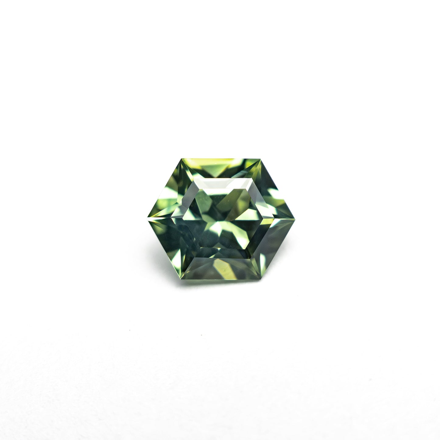 0.72ct 6.26x5.07x3.10mm Hexagon Step Cut Sapphire 27336-07