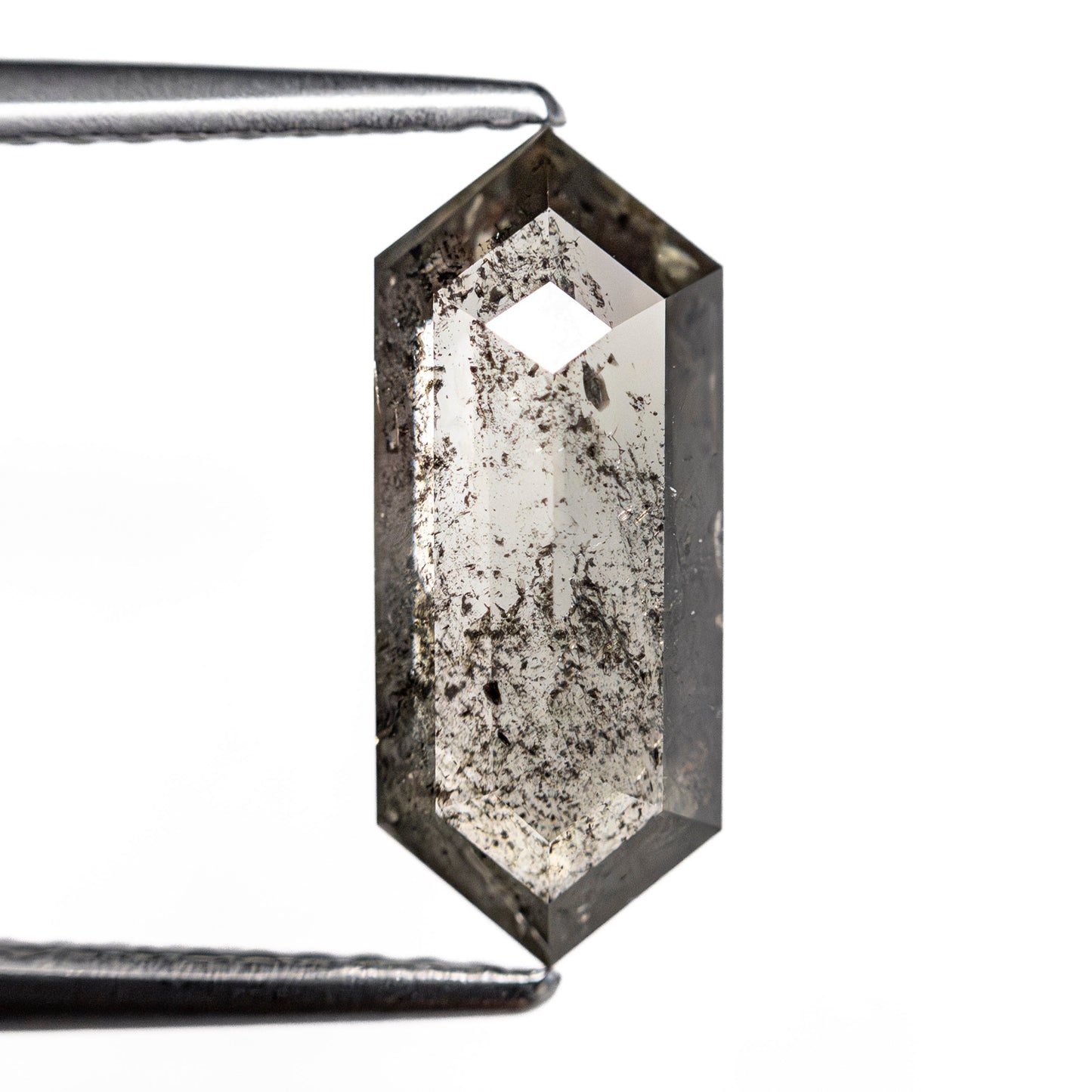 2.19ct 12.67x5.30x3.21mm Hexagon Rosecut 27538-55