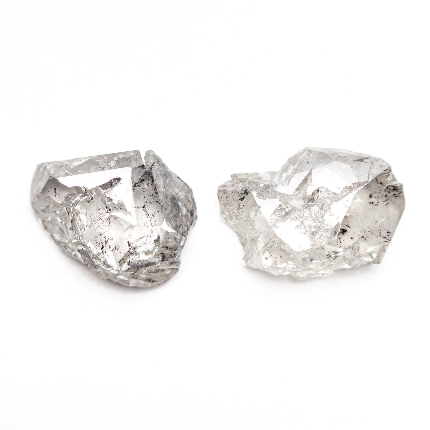 2.55cttw 2pc 7.93x6.39x3.01mm 8.60x6.19x2.94mm Polished Raw Diamond Matching Pair 🇨🇦 27698-01