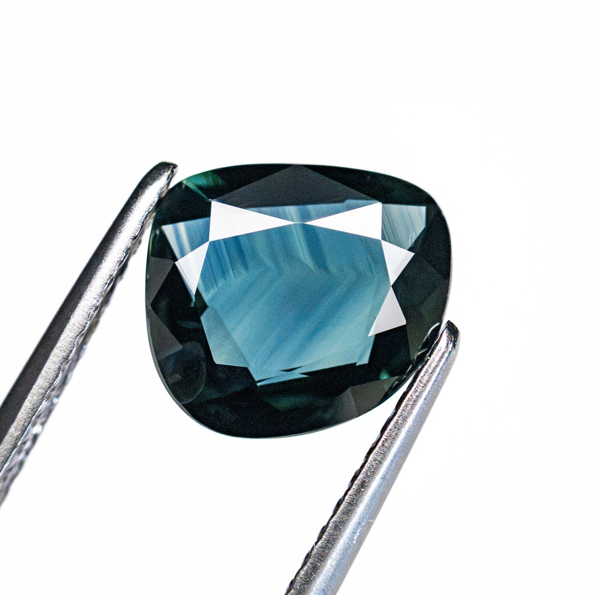 2.03ct 8.73x7.86x2.90mm Amorphous Double Cut Sapphire 28298-07