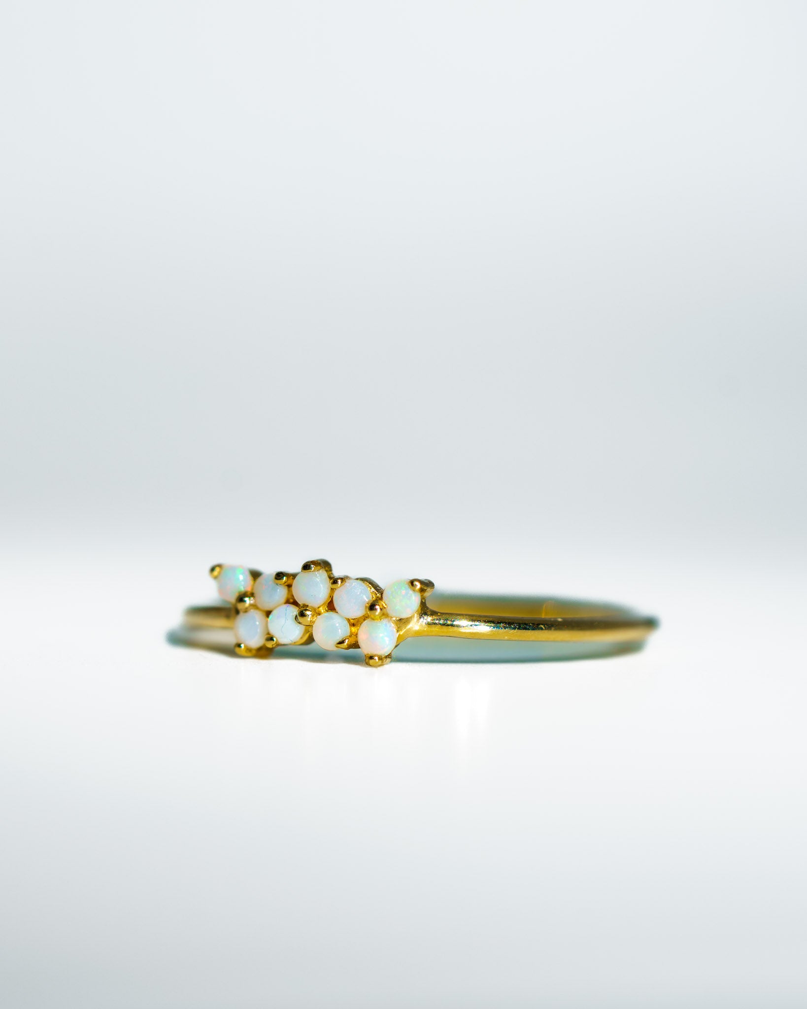 Opal Carina Ring in 14k yellow gold