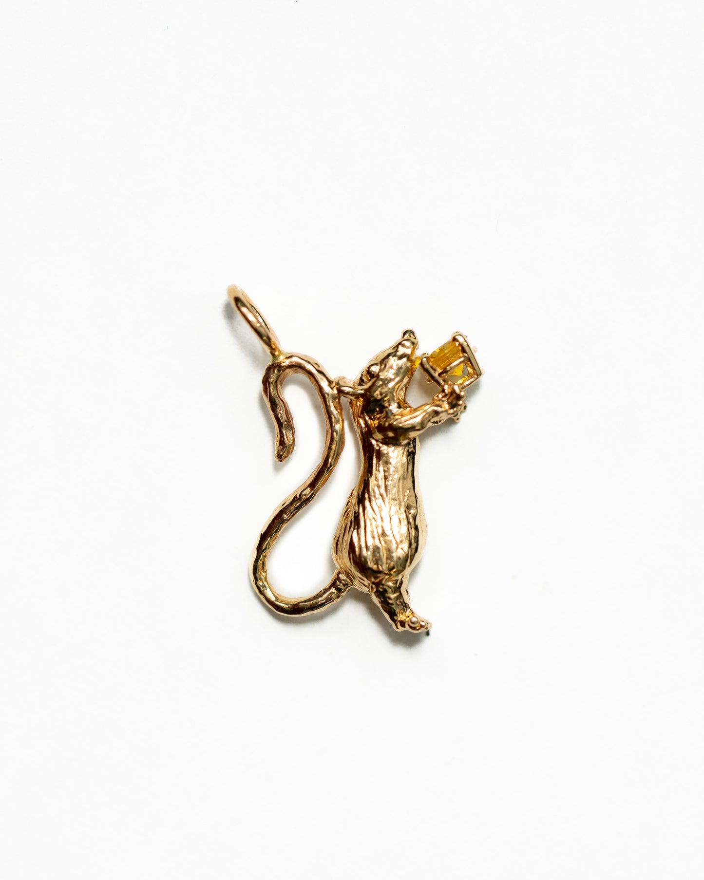 Emille Charm in 14k yellow gold