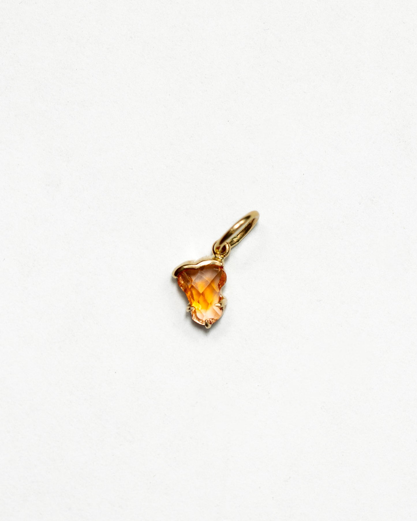 Orange sapphire Hermes Charm