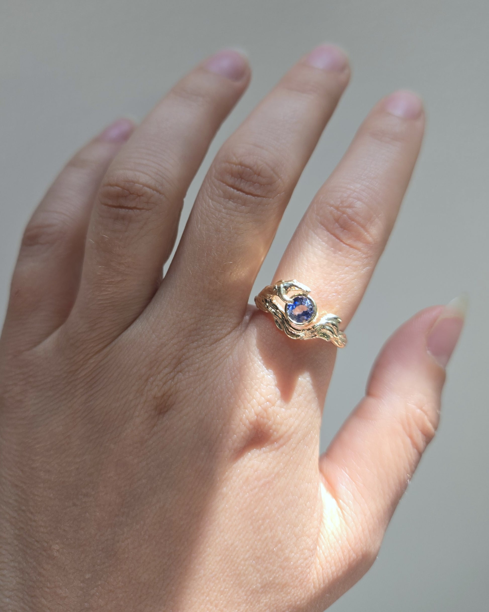 Hand Carved Water Ring