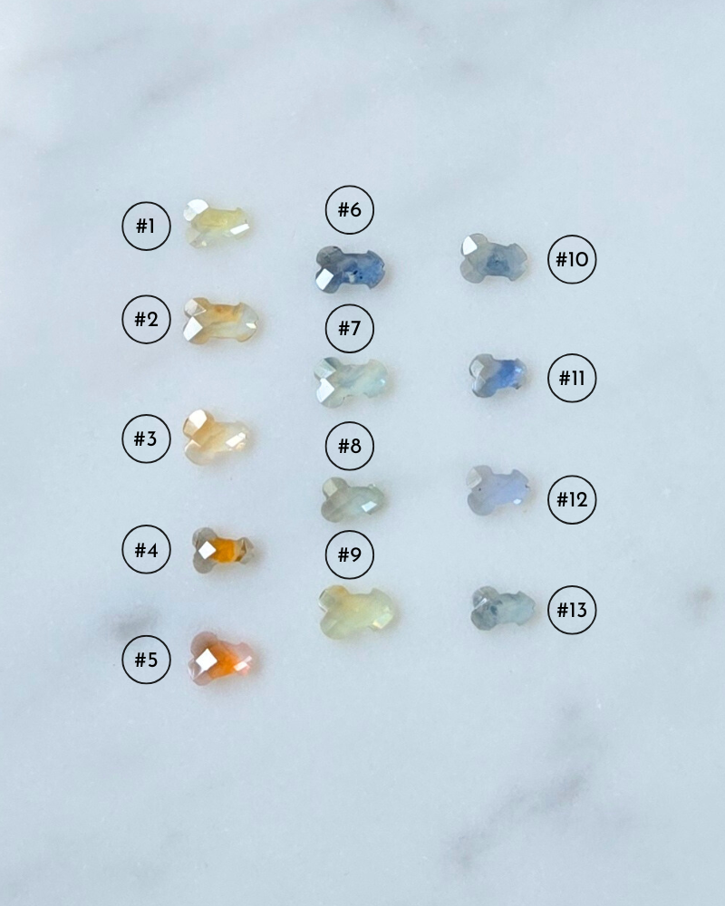 Rose Cut Montana Sapphire Penises from Misfit Sapphires