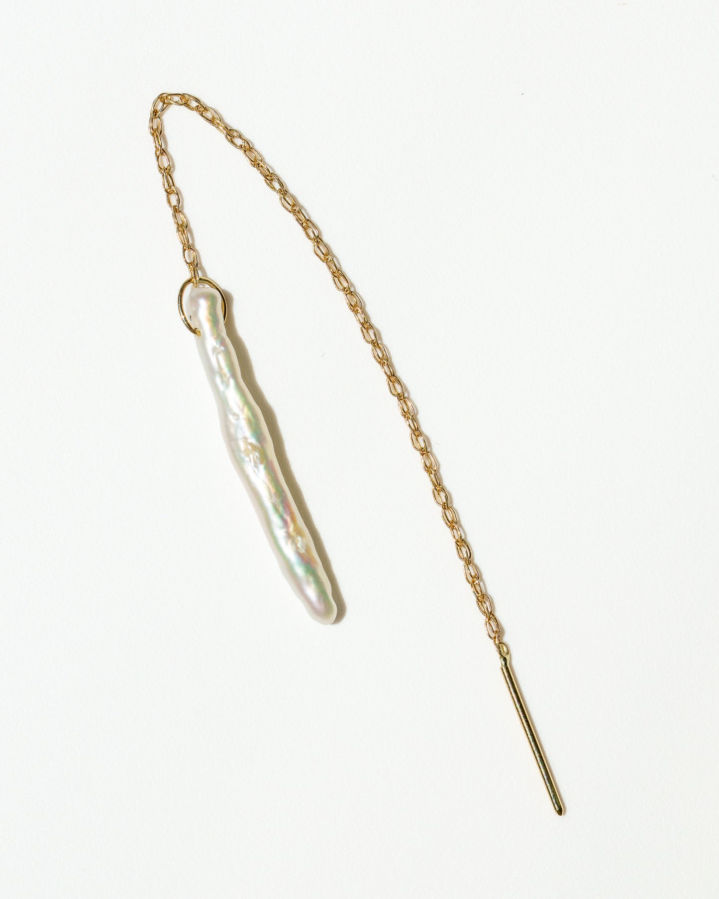 Stalactite Threader Earring