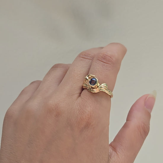Hand Carved Water Ring